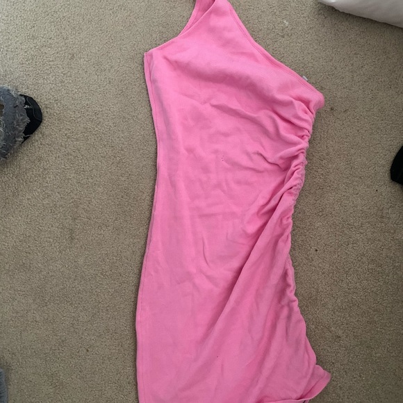 Beginning boutique asymmetrical dress size small - Picture 2 of 2